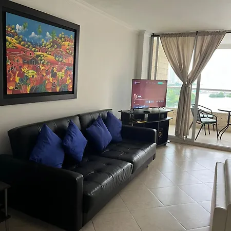 Apartamento Tropical Con Vista Panoramica Al Mar Cartagena